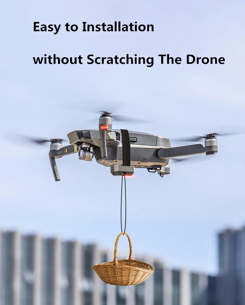 Drone Airdrop Thrower System 2.4G Remote Control General Payload Delivery Thrower Air Dropper Device Camera Drones Accessories