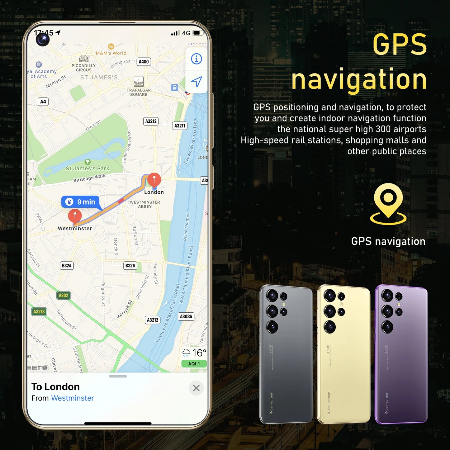 New S25 Ultra Smart phone 7.3 inch Full Screen 4G 5G Cell Phone 22TB+2TB 7800mAh Mobile Phone 108MP Cam Global Version Celulares