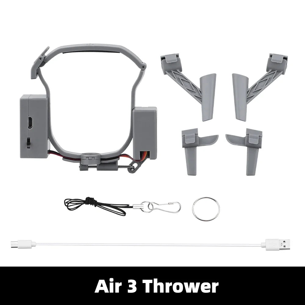 BRDRC Drone Airdrop System for DJI Mavic Pro/Mavic 3 Pro/Air 3 Long-range Throwing Device Gift Remote Delivery Props