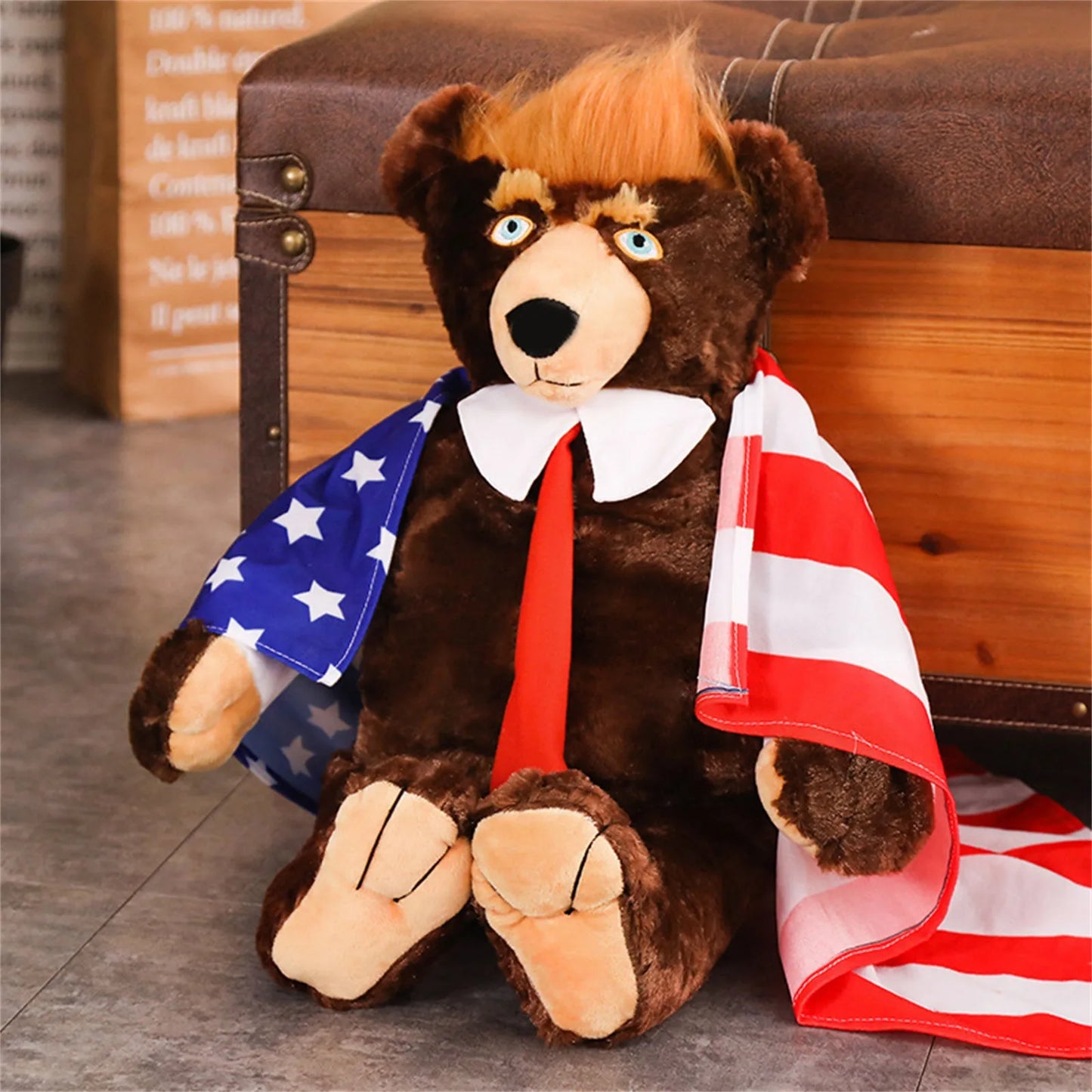 Trump Keep Fighting Bobblehead Trump Merchandise Trump Collectibles-Donald Trump 2024 Gifts for Trump Supporters and Patriotic