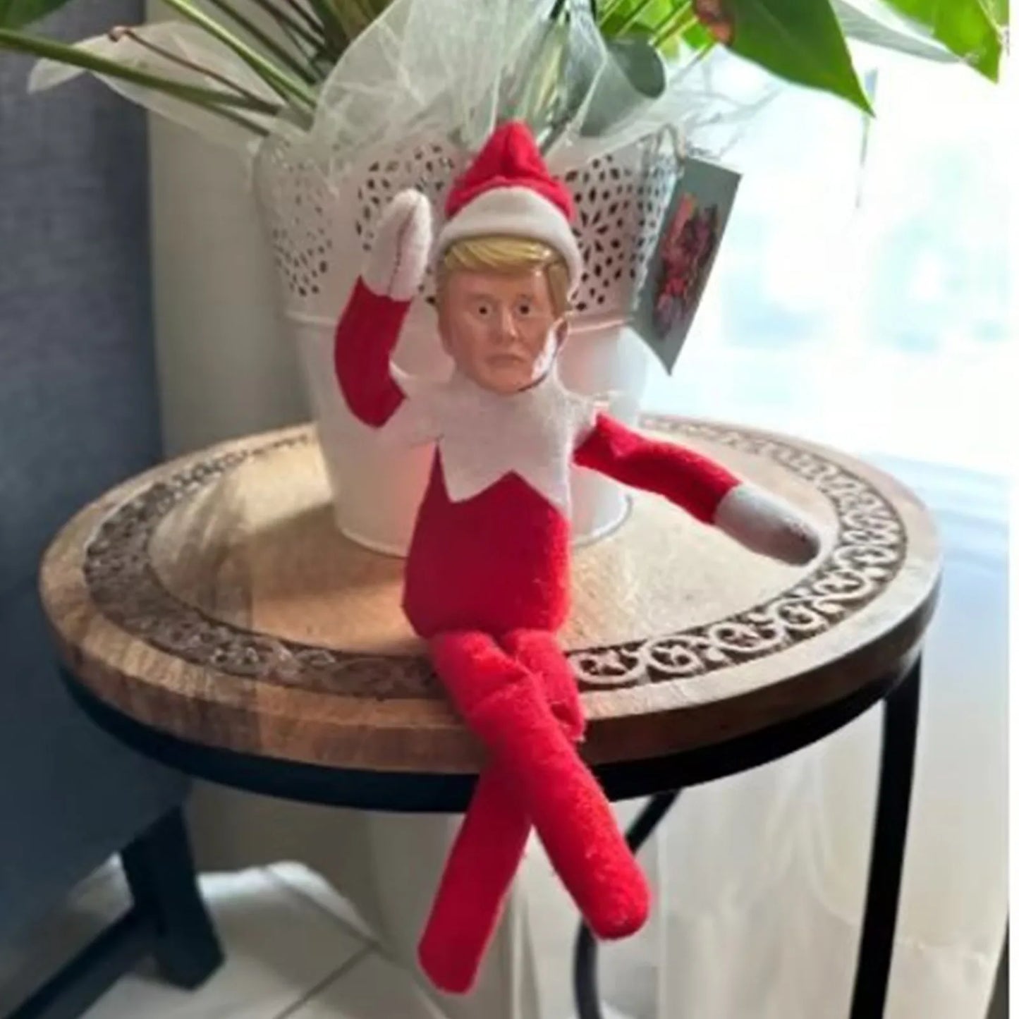 Trump Keep Fighting Bobblehead Trump Merchandise Trump Collectibles-Donald Trump 2024 Gifts for Trump Supporters and Patriotic