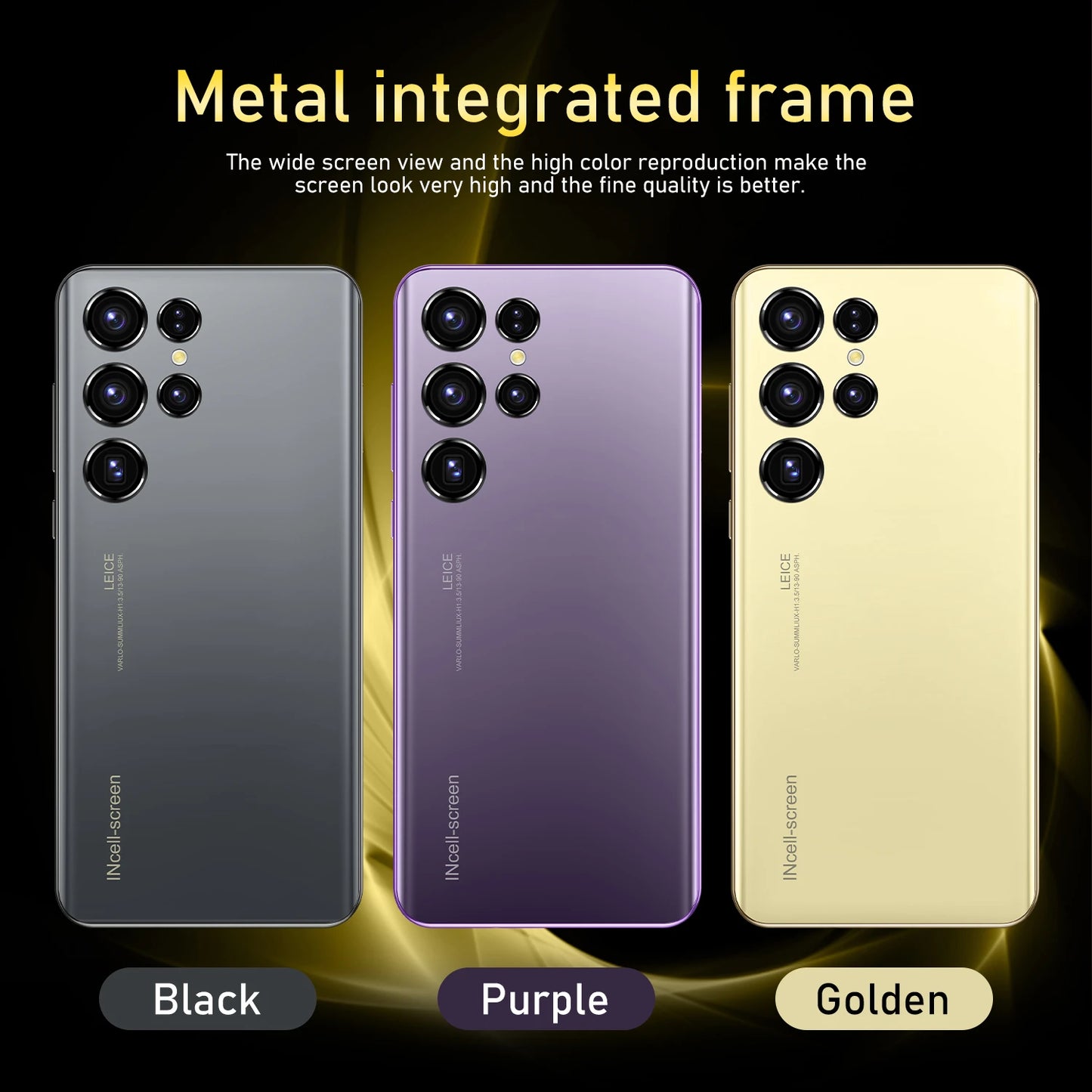 New S25 Ultra Smart phone 7.3 inch Full Screen 4G 5G Cell Phone 22TB+2TB 7800mAh Mobile Phone 108MP Cam Global Version Celulares