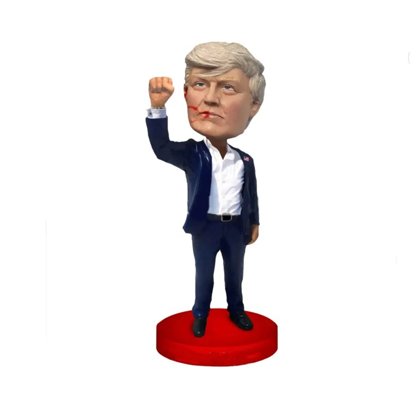 Trump Keep Fighting Bobblehead Trump Merchandise Trump Collectibles-Donald Trump 2024 Gifts for Trump Supporters and Patriotic