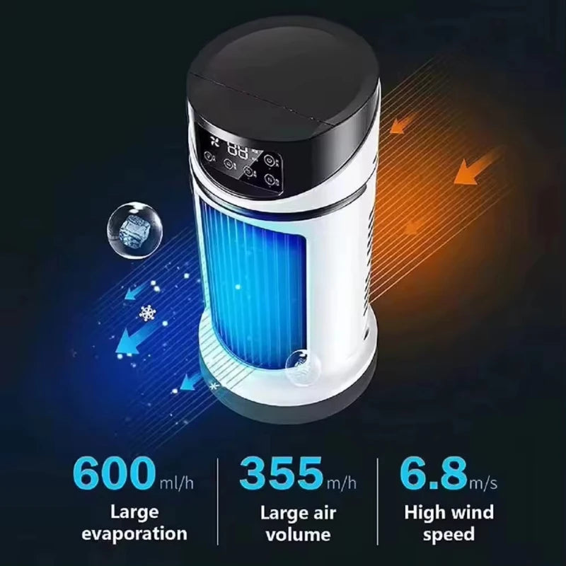 Portable Mini Conditioner Cooler Fan Water Cooling Conditioning air Cooler for Office Mobile Air Conditioner