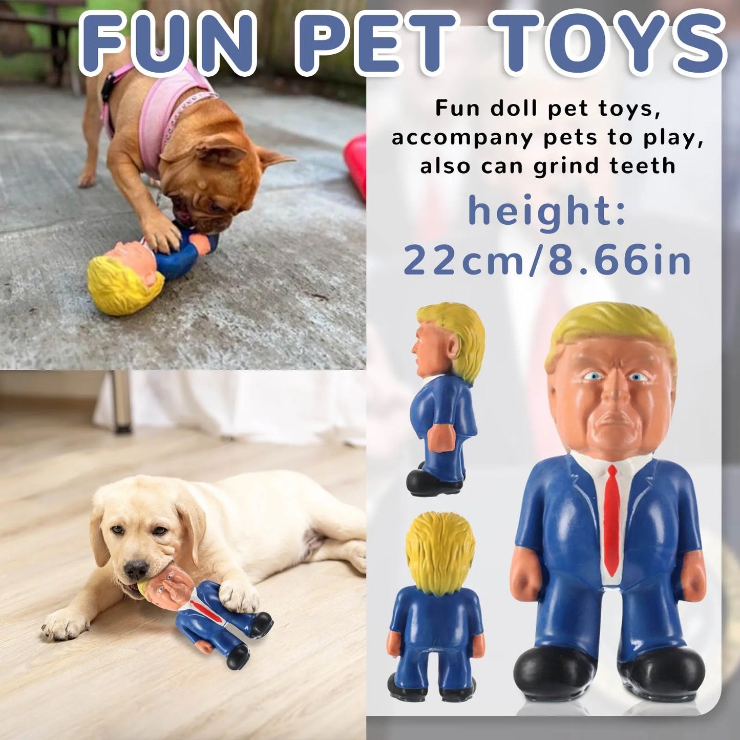 Trump Keep Fighting Bobblehead Trump Merchandise Trump Collectibles-Donald Trump 2024 Gifts for Trump Supporters and Patriotic