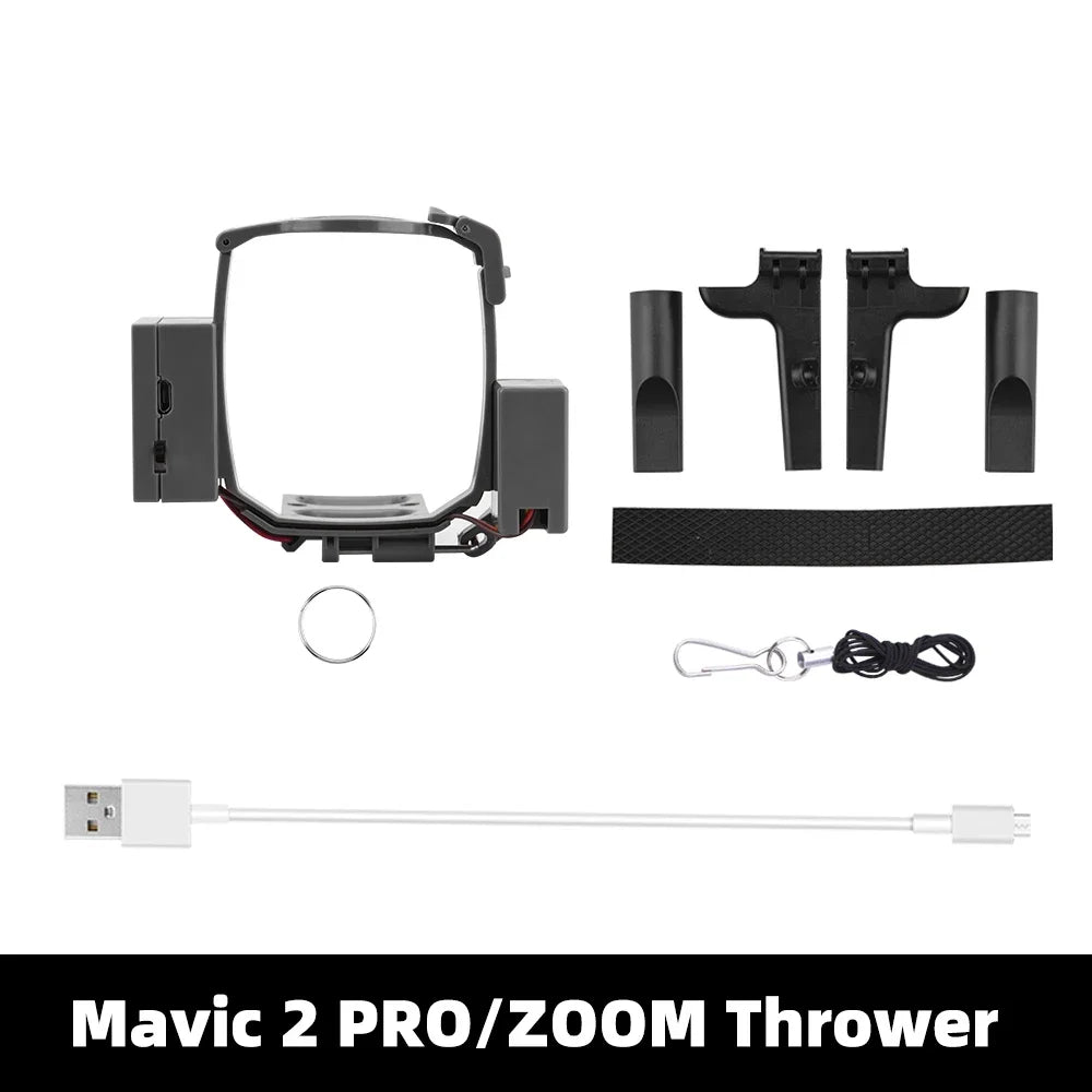 BRDRC Drone Airdrop System for DJI Mavic Pro/Mavic 3 Pro/Air 3 Long-range Throwing Device Gift Remote Delivery Props