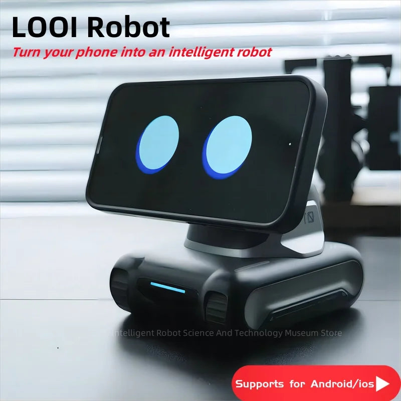 LOOI Robot Smart Toy Turn Smartphone Into a Desktop Robot Magnetic Mobile AI Gesture Facial Recognition GPT Voice Dialogue Toys