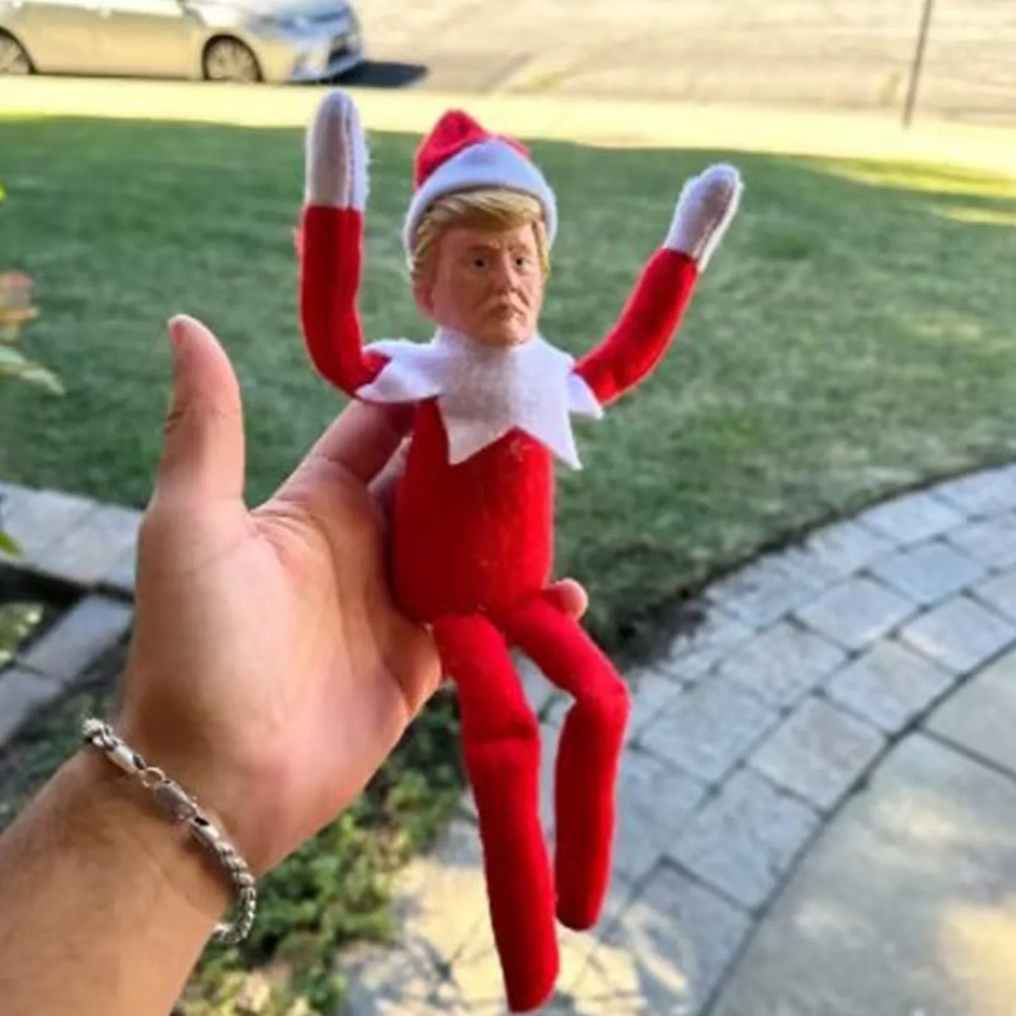Trump Keep Fighting Bobblehead Trump Merchandise Trump Collectibles-Donald Trump 2024 Gifts for Trump Supporters and Patriotic