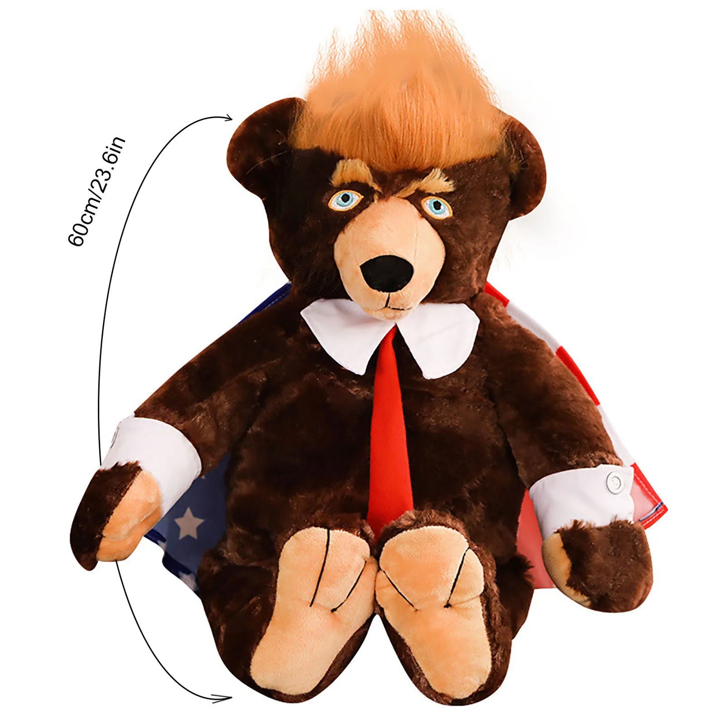 Trump Keep Fighting Bobblehead Trump Merchandise Trump Collectibles-Donald Trump 2024 Gifts for Trump Supporters and Patriotic