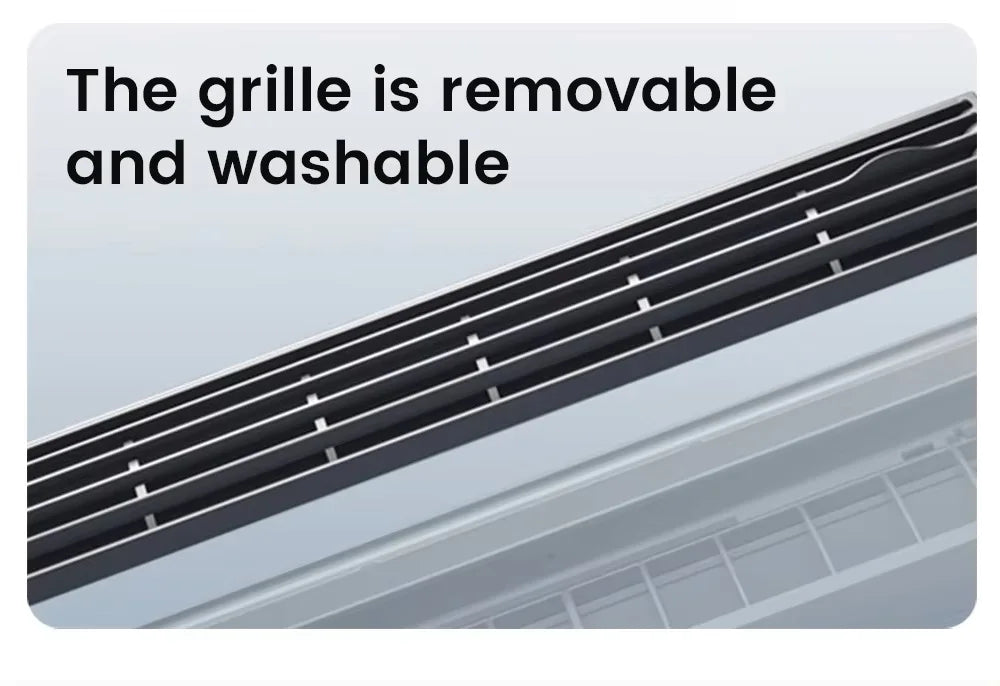 Kitchen air conditioner 2025new model cooling wall fan large wind force charging fan home use table standing remote control