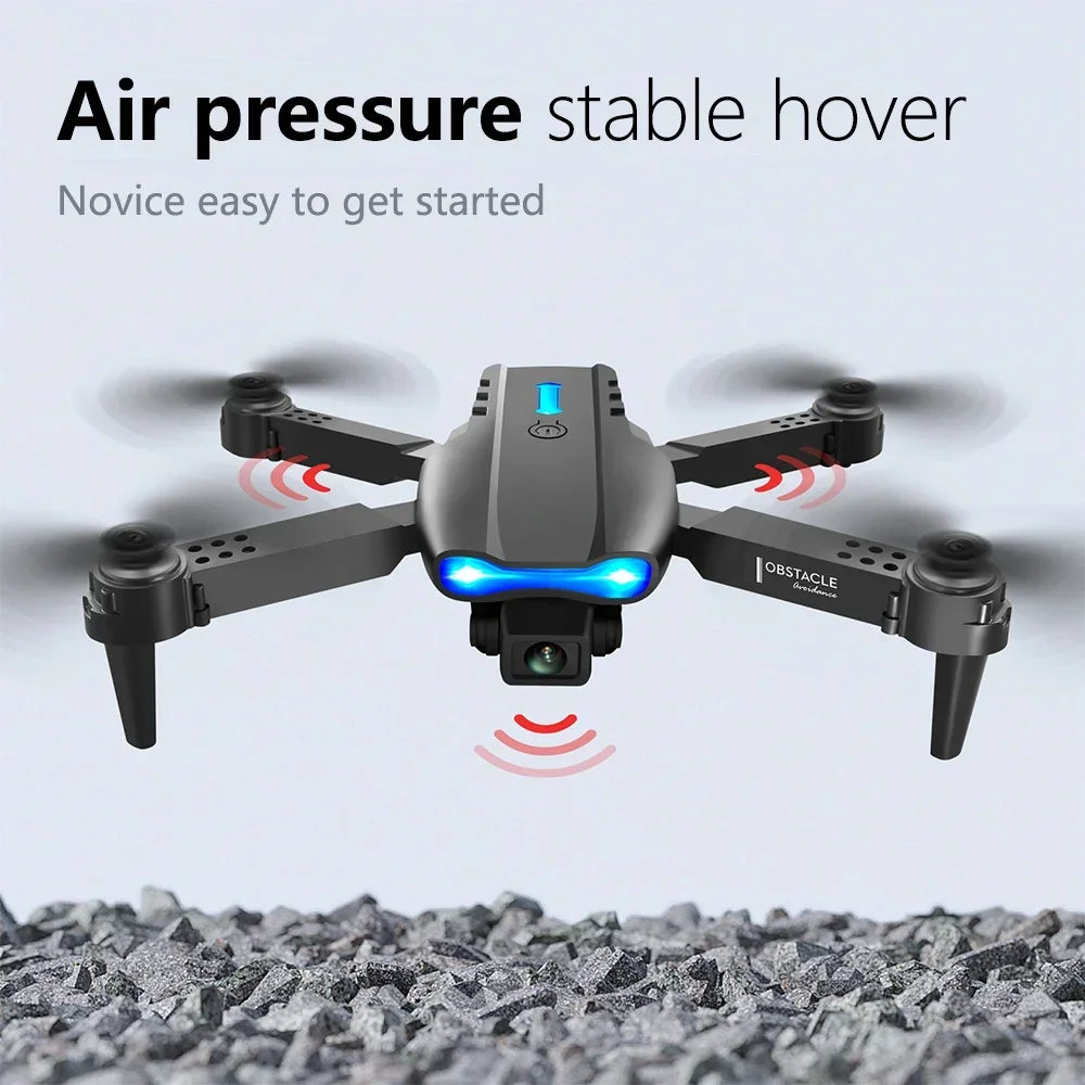New One-click Drone E99 UAV 360-degree Rotating Folding MINI Remote Control WIFI Aerial Photography Quadcopter Toy Helicopter