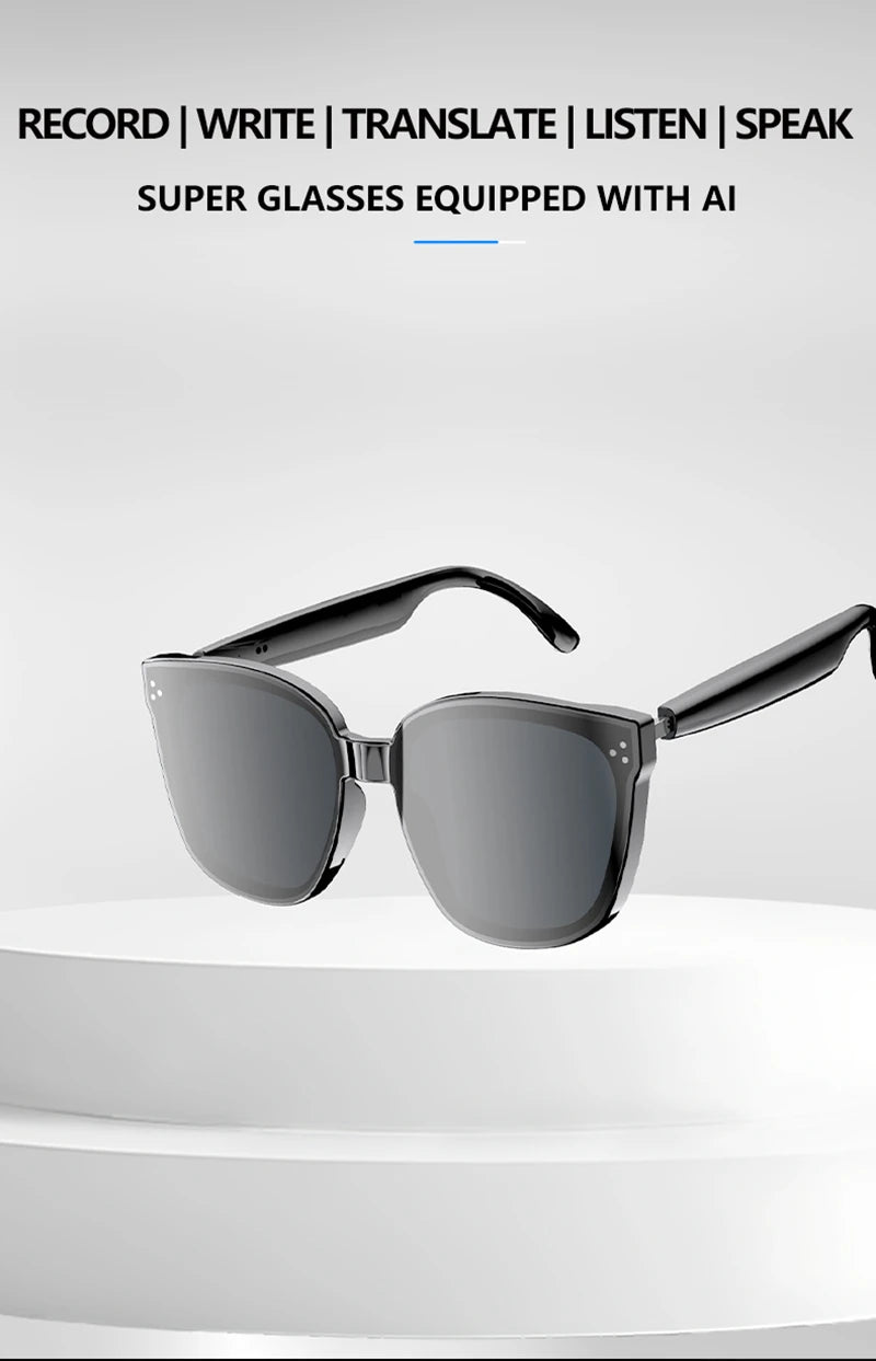 Xiaomi Smart Glasses AI Artificial Intelligence Translation Bluetooth Integrated Headset Glasses Anti-ultraviolet Sunglasses