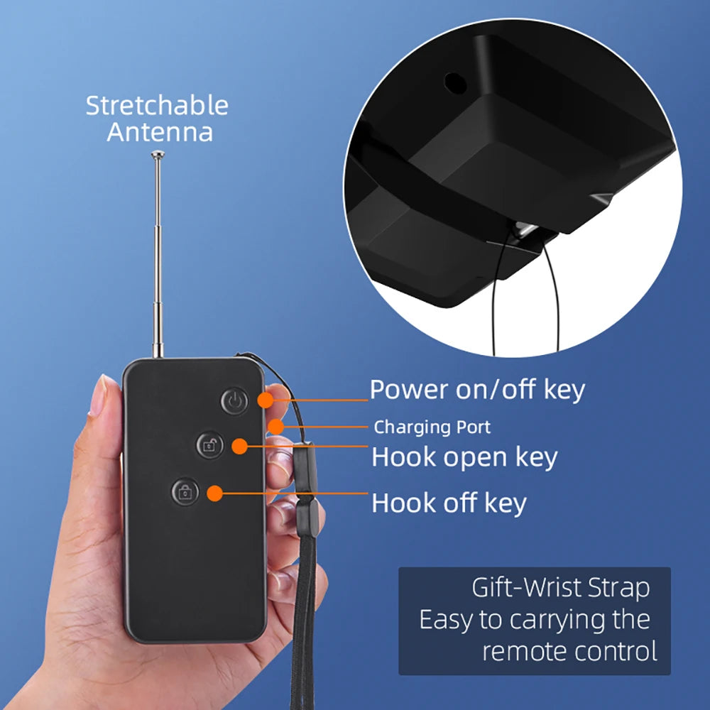BRDRC Drone Airdrop System for DJI Mavic Pro/Mavic 3 Pro/Air 3 Long-range Throwing Device Gift Remote Delivery Props