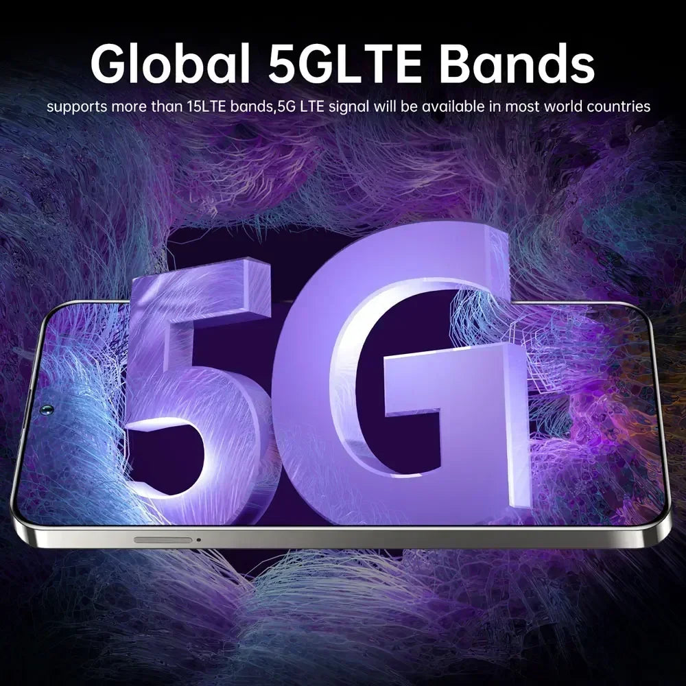 2025 Cellphones S24 Ultra Original 5G Smartphone 7.3HD Dual SIM Card Cell Phone 7800mAh Android 14 Global Version Mobile Phones