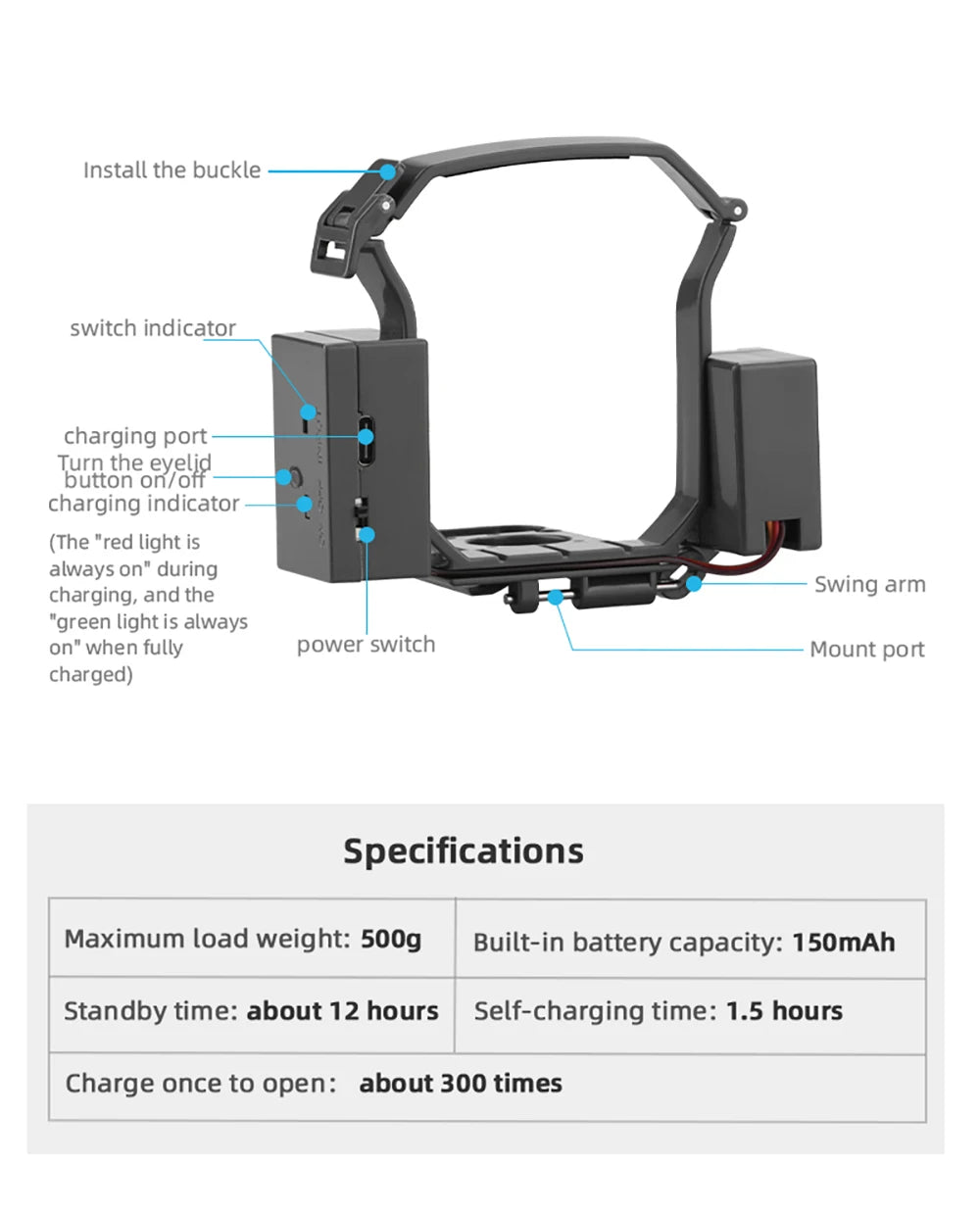 BRDRC Drone Airdrop System for DJI Mavic Pro/Mavic 3 Pro/Air 3 Long-range Throwing Device Gift Remote Delivery Props