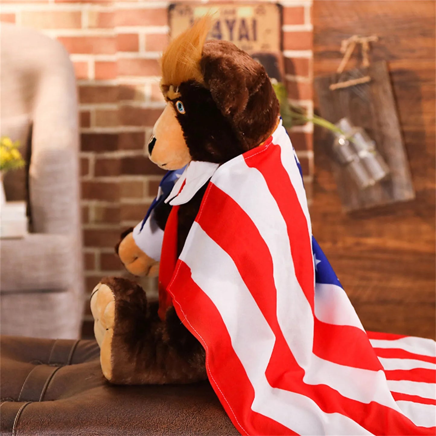 Trump Keep Fighting Bobblehead Trump Merchandise Trump Collectibles-Donald Trump 2024 Gifts for Trump Supporters and Patriotic