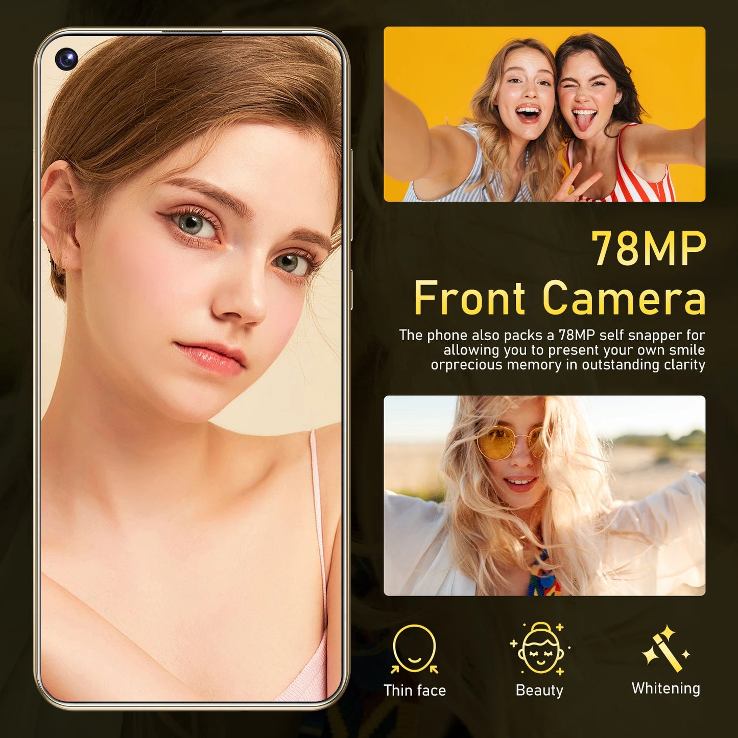New S25 Ultra Smart phone 7.3 inch Full Screen 4G 5G Cell Phone 22TB+2TB 7800mAh Mobile Phone 108MP Cam Global Version Celulares