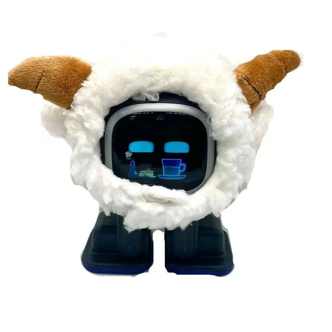 Emo Intelligent Robot Pet Toys Emo Accompanying Voice Machine Ai Puzzle Electronic Action Desktop Electronic Pet Kids Gifts Toys