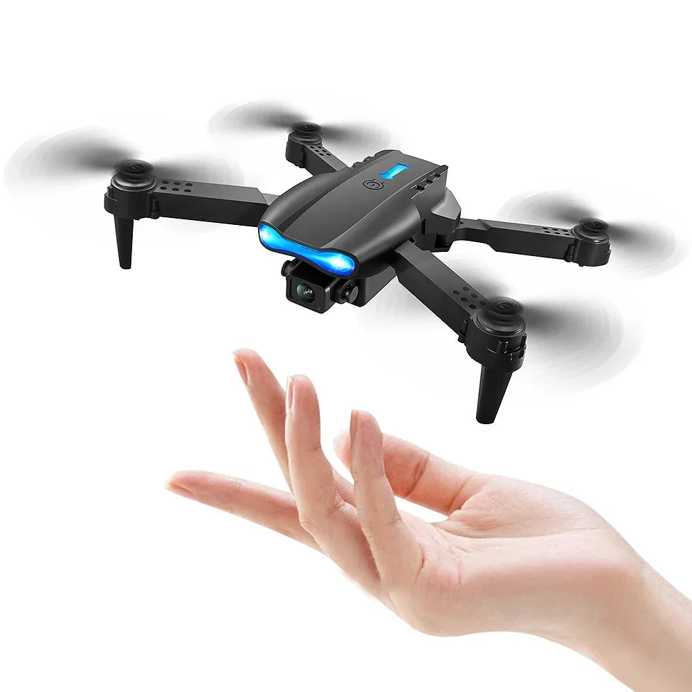 New One-click Drone E99 UAV 360-degree Rotating Folding MINI Remote Control WIFI Aerial Photography Quadcopter Toy Helicopter