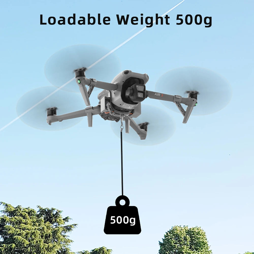 BRDRC Drone Airdrop System for DJI Mavic Pro/Mavic 3 Pro/Air 3 Long-range Throwing Device Gift Remote Delivery Props