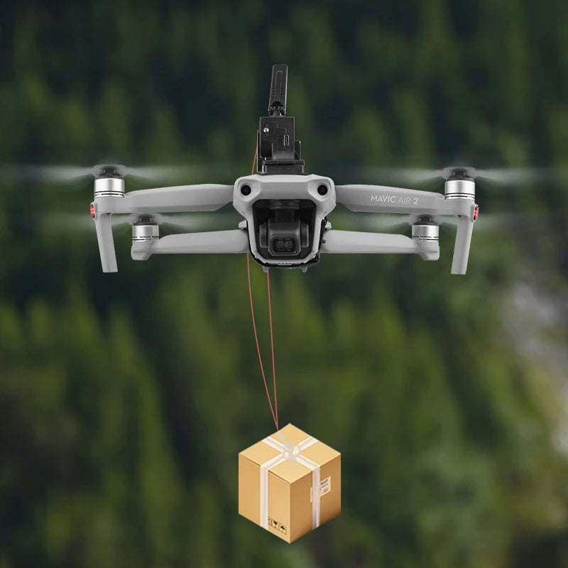 Drone Airdrop Thrower System 2.4G Remote Control General Payload Delivery Thrower Air Dropper Device Camera Drones Accessories