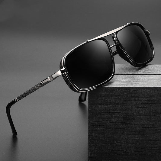 Polarized TAC Punk Sunglasses Kagal Oval Frame