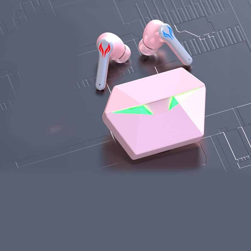 Bluetooth Earphone, Wireless, Active Noise Cancellation Deep Bass Stereo Sport Earbuds In Ear Dual Mic With Charge Box